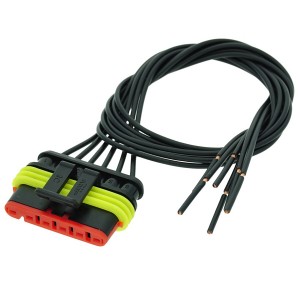 Wiązka superseal wtyk 6 polowy - 1 szt.