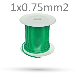 Przewód zielony FLRY-B 1x0.75mm2 - 10 mb