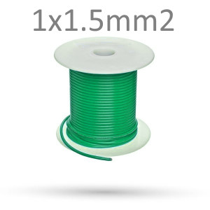 Przewód zielony FLRY-B 1x1.5mm2 - 10 mb